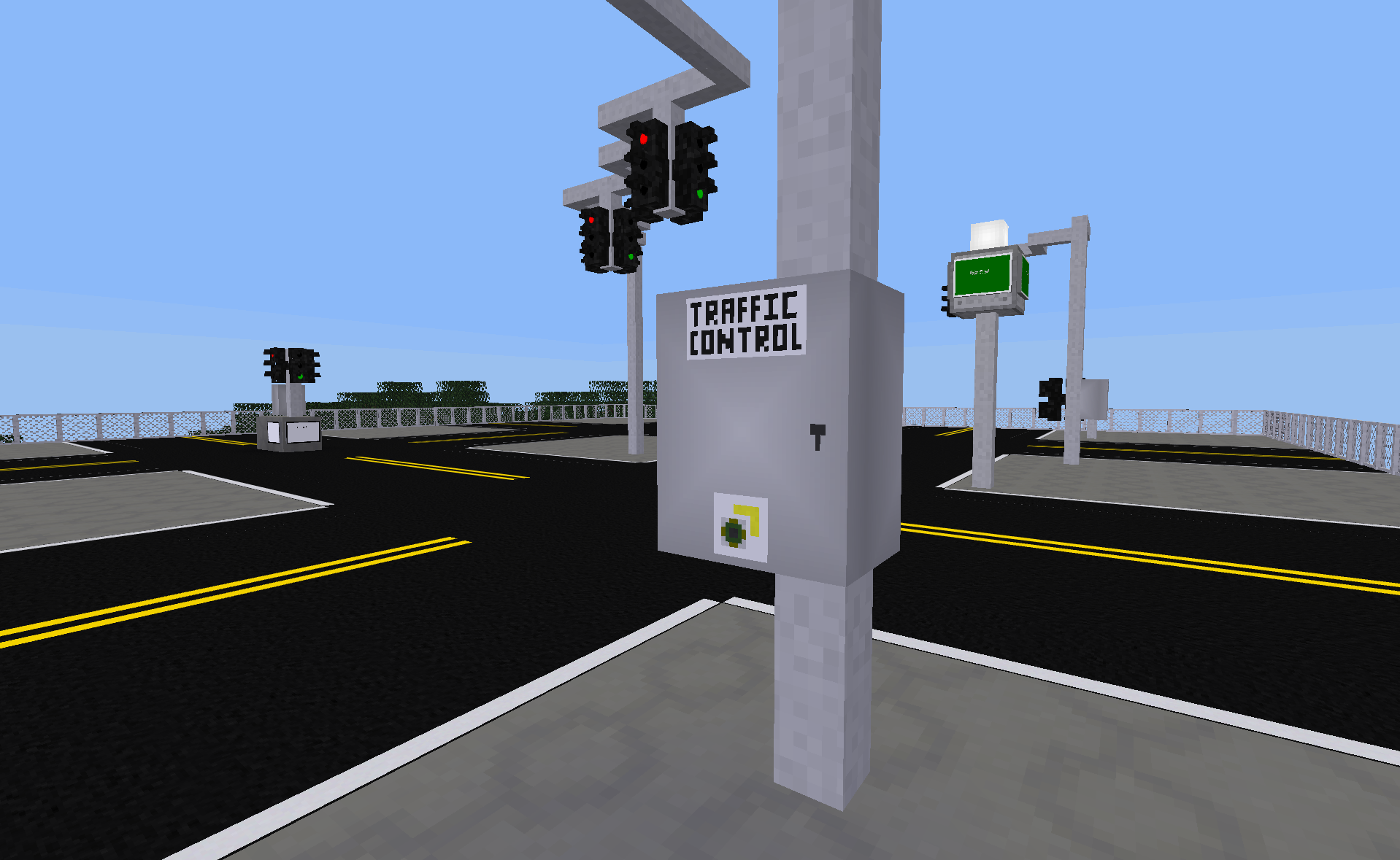 road sign mod minetest